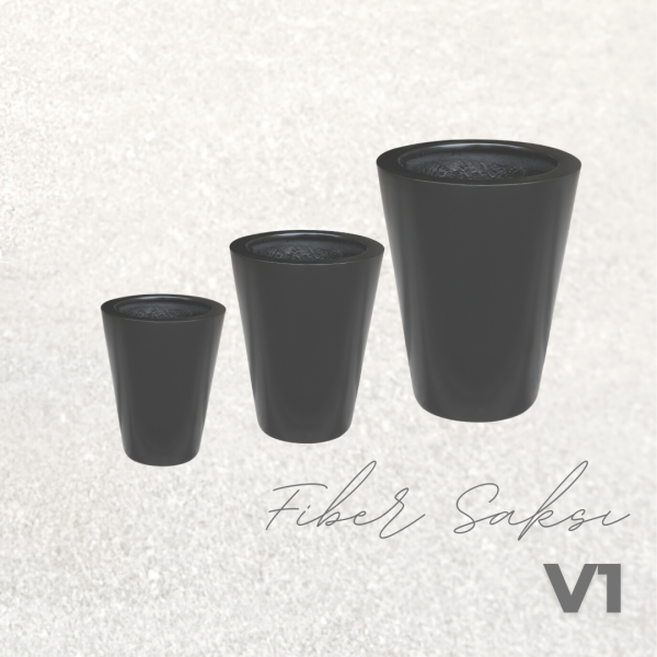 Fiber Saksı-V