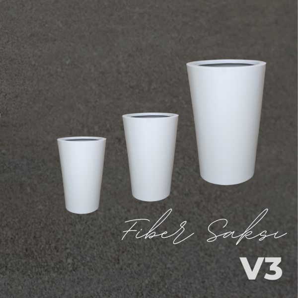 Fiber Saksı-V - Görsel 3