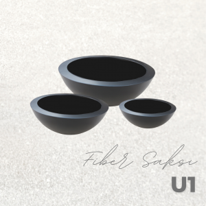 Fiber Saksı-U